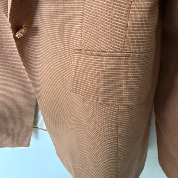 Veronica Beard Brown Blazer with Gold Buttons - Picture 10 of 13
